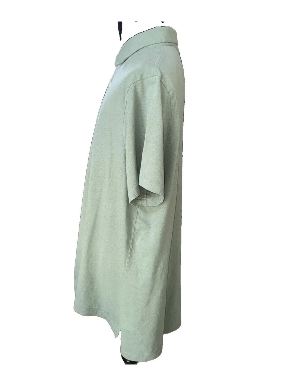J.CREW Men’s Sueded Soft Cotton Polo Shirt In Sage-XL